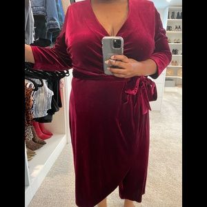 ELOQUII wrap dress